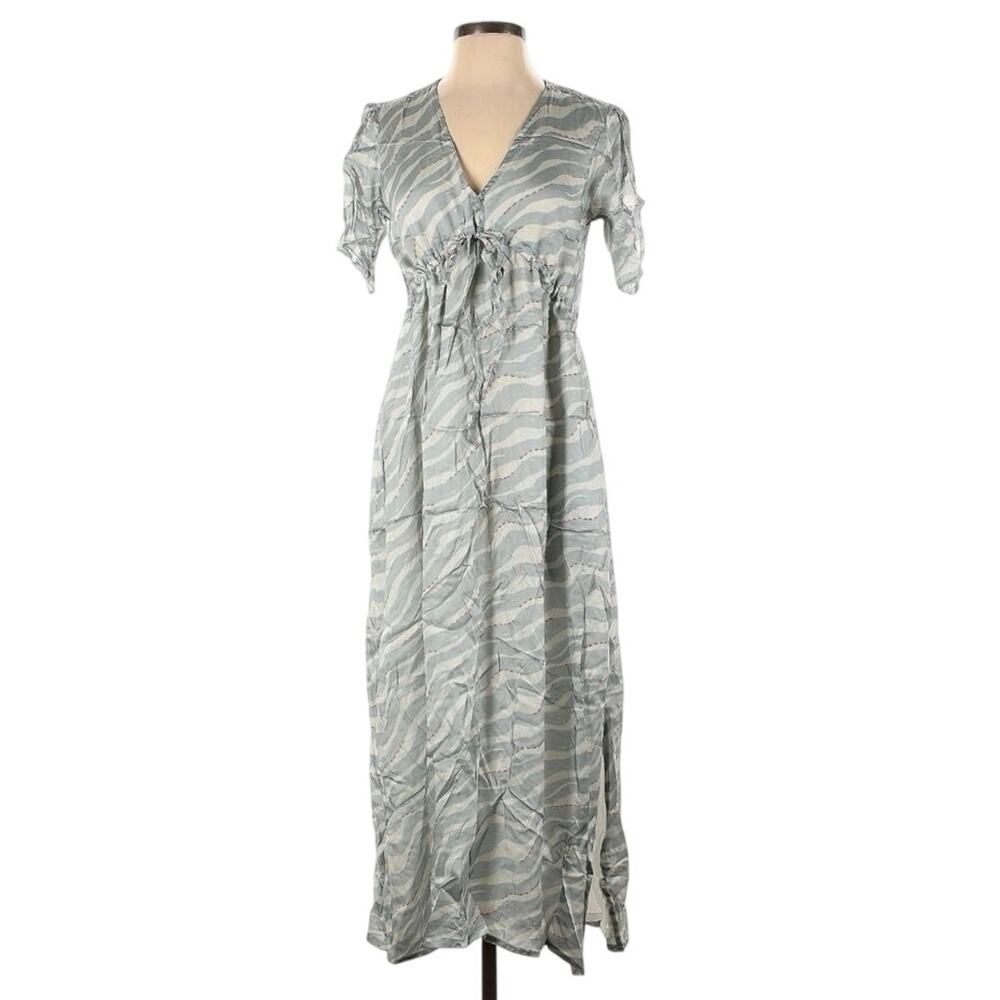 Reistor Beach to Bar Rainforest Flow Dress NEW